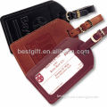 pvc window leather cover printing luggage tags